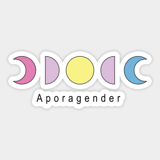 Aporagender Boho Style Sticker